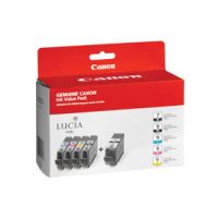Canon PGI-9, Original, Foto schwarz, Foto zyan, Foto magenta, Schwarz, Fotogelb, Multipack, MX7600, 5 Stück(e), Tintenstrahldrucker