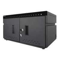 IC Intracom Manhattan Charging Cabinet/Cart via USB-C x20 Devices, Desktop, Power Delivery 18W per port (360W total)