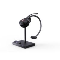Yealink WH62 Mono Teams Headset, Kabellos, Büro/Callcenter, 20 - 20000 Hz, 80 g, Kopfhörer, Schwarz