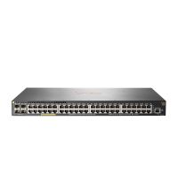 HPE Aruba Networking Aruba 2930F 48G PoE+ 4SFP, Managed, L3, Gigabit Ethernet (10/100/1000), Power over Ethernet (PoE), Rack-Einbau, 1U