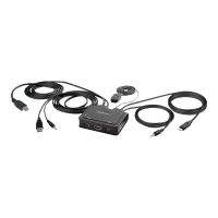 StarTech.com 2-Port Hybrid USB-C HDMI Kabel KVM-Switch