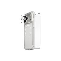 PanzerGlass CARE by PanzerGlass - 3-in-1 Protection Explorer Bundle - hintere Abdeckung für Mobiltelefon - MagSafe-Kompatibilität - Polycarbonat, Thermoplastisches Polyurethan (TPU)