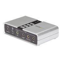 StarTech.com USB 2.0 Soundbox 7.1 Adapter - externe