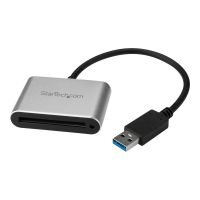 StarTech.com USB 3.0 Kartenlesegerät für CFast 2.0 Karten, CFast, CFast 2.0, Schwarz, Silber, 5000 Mbit/s, Aluminium, Aktivität, Leistung, CE, FCC, RoHS, REACH
