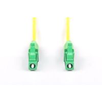 DIGITUS Glasfaser-Simplex-Patchkabel, Singlemode, LC/APC - LC/APC, 1 m