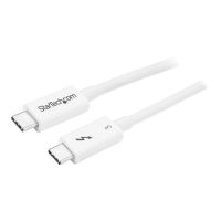 StarTech.com StarTech 1.6ft (50cm) Thunderbolt 3 Cable, 40Gbps, 100W PD, 4K/5K Video, Thunderbolt-Certified, Compatible w/ TB4/USB 3.2/DisplayPort - Thunderbolt-Kabel - USB-C (M)