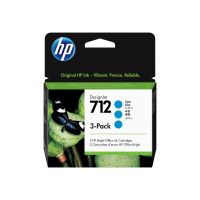 HP 712 - 3er-Pack - 29 ml - Cyan - original -