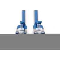 DIGITUS CAT 6A F-FTP Slim Patchkabel, 1,5m, Blau