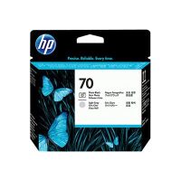 HP 70 - Hellgrau, Photo schwarz - Druckkopf -