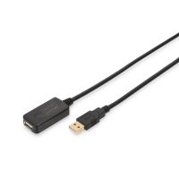 DIGITUS Aktives USB 2.0 Verlängerungskabel, 5m