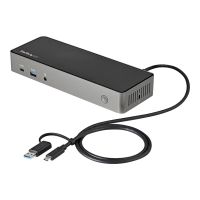 StarTech.com USB-C USB-A Dock,Hybrid Triple Monitor