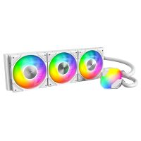 MONTECH Hyper Flow ARGB AIO Wasserkühlung weiß - 360 mm - CPU-Kühler - 28 dB