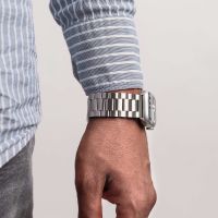 Vonmählen Link Bracelet 2, Gurt, Smartwatch, Silber, Apple, Apple Watch, Edelstahl