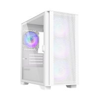 MONTECH AIR 100 ARGB - Tower - micro ATX - Seitenteil mit Fenster (gehärtetes Glas)