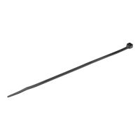StarTech.com Kabelbinder - 203x4 mm, gebogene Spitze, schwarz, 1000 Stück - Kabelbinder - 20.32 cm - Schwarz - TAA-konform (Packung mit 1000)