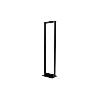 APC NetShelter 2 Post Open Frame Rack - Schrank - Schwarz - 45U - 48.3 cm (19")