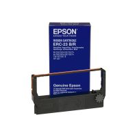 Epson ERC 23BR - Schwarz, Rot - Farbband - für