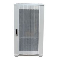 ALLNET 113998, Freistehendes Gestell, 22U, 500 kg, Sperrschloss, Grau
