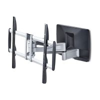 StarTech.com Befestigungskit (Wandmontage, 2 vertikale Haltebügel) - neigbar - für Flachbildschirm - flaches Profil - Aluminium, Stahl - Bildschirmgröße: 81.3-254 cm (32"-100")