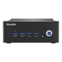 Shuttle XPC nano Nano PC NA20H5, AMD Ryzen™ AI 5 Pro 340 APU, Radeon 840M, 2xHDMI, 2xUSB-C 4.0(DP), 2x2.5Gbit LAN, inkl. VESA 24/7 Dauerbetrieb, inkl. VESA & Stand, 1L Größe PC, Mini-PC Barebone, AMD SoC, DDR5-SDRAM, Ethernet/LAN, 120 W