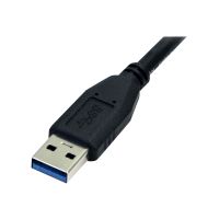 StarTech.com StarTech 0,5m USB 3.0 A auf Micro B Kabel - St/St - Schwarz - 50cm SuperSpeed USB 3.0 Anschlusskabel - Stecker / Stecker - USB-Kabel - Micro-USB Typ B (M)