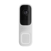 Ajax Systems Ajax Doorbell, Weiß, Kabellos, 2,4 GHz, 802.11b, 802.11g, Wi-Fi 4 (802.11n), 500 m, 85 dB
