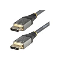 StarTech.com StarTech 6ft (2m) VESA Certified DisplayPort 1.4 Cable, 8K 60Hz HDR10, Ultra HD 4K 120Hz DP Video Cable, DisplayPort to DisplayPort Cable, DP Cord for Monitors/Displays, M/M - DP 1.4 Cable with Latches (DP14VMM2M)