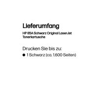 HP 85A - Schwarz - original - LaserJet - Tonerpatrone (CE285A)