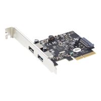 StarTech.com Startech 2-Port USB PCIe Adapter - 10Gbit/s pro Port - USB 3.1/3.2 Gen 2 Typ-A PCI Express 3.0 x2 Host Controller Erweiterungskarte - Add-On Adapterkarte - Full/Low Profile - Windows & Linux (PEXUSB312A3)