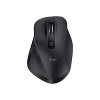Trust Fyda - Maus - ergonomisch - 6 Tasten - kabellos - 2.4 GHz, Bluetooth 5.2 - kabelloser Empfänger (USB)