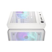 ENDORFY Arx 700 White ARGB, PC, Weiß, ATX, micro ATX, Mini-ATX, Gehärtetes Glas, Gaming, Taschenlüfter