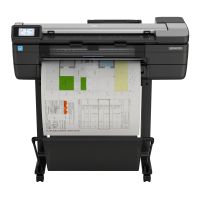 HP Designjet T830 24-Zoll-Multifunktionsdrucker, Tintenstrahl, 2400 x 1200 DPI, HP-GL/2, TIFF, JPEG, HP-RTL, CALS G4, URF, Cyan, Mattschwarz, Magenta, Gelb, 2400 x 1200 DPI, Monokopie
