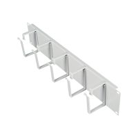 ROLINE Patch Panel - 85 x 60 mm - Hellgrau, RAL 7035 - 2U - 48.3 cm (19")