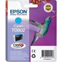 Epson T0802 - 7.4 ml - Cyan - original - Blisterverpackung