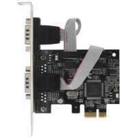 Exsys EX-46012, PCIe, Seriell, Männlich, RS-232, Grau, China