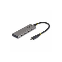 StarTech.com Startech - Hub - 4-Port, 10 Gbps, 100 W PD-Ladung, Überstromschutz, PCR-Aluminium - 3 x USB-C 3.2 Gen 2 + 1 x USB-C 3.2 Gen 2 (Stromversorgung)