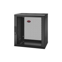 APC NetShelter WX AR112SH4 - Gehäuse - geeignet für Wandmontage - Schwarz - 12U - 48.3 cm (19")