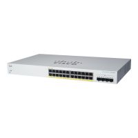 Cisco Business 220 Series CBS220-24FP-4G - Switch - Smart - 24 x 10/100/1000 (PoE+)
