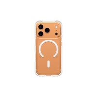 PanzerGlass CARE by PanzerGlass Samba - Hintere Abdeckung für Mobiltelefon - mit weißem MagSafe - MagSafe-Kompatibilität - Thermoplastisches Polyurethan (TPU)