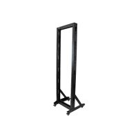 StarTech.com Startech 2 Post Server Rack mit Rollen - stabile