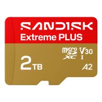 SanDisk Extreme PLUS, 2 TB, MicroSDXC, Klasse 3, UHS-I, 250 MB/s, 150 MB/s