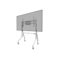 Neomounts FL50-525WH1 TV-Trolley 55-86" - schnelle Installation - TÜV, Weiß, Flachbildschirm, Multimedia-Trolley, Stahl, 76 kg, 10 kg