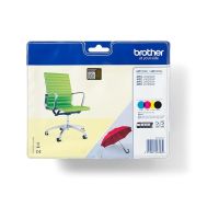 HP Brother LC229XLVALBP - 4er-Pack - Schwarz, Gelb, Cyan, Magenta