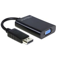 Delock Adapter Displayport male > VGA 15 pin female - DisplayPort-Adapter - DisplayPort (M)