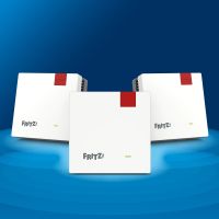 FRITZ! Mesh Set 20003133, Weiß, Intern, Dual-Band (2,4 GHz/5 GHz), Wi-Fi 7 (802.11be), 3600 Mbit/s, 802.11a, 802.11g, Wi-Fi 4 (802.11n), Wi-Fi 5 (802.11ac), Wi-Fi 6 (802.11ax), Wi-Fi 7 (802.11be)