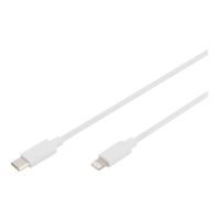 DIGITUS USB-C - Lightning Daten-/Ladekabel, MFI zertifiziert, 2m