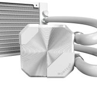MONTECH HyperFlow Silent 360, All-in-One-Flüssigkeitskühler, 12 cm, 129,5 m³/h, Weiß