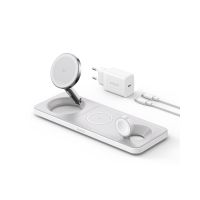 ANKER MagGo, Drinnen, USB, Kabelloses Aufladen, Weiß