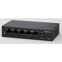 Synology PS500, Unmanaged, L2, Gigabit Ethernet (10/100/1000), Power over Ethernet (PoE), Desktop