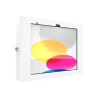 Compulocks Apex - Gehäuse - für Tablett - verriegelbar - Metallrahmen - weiß - Wandmontage - für Apple 10.9-inch iPad (10. Generation)